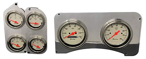 1973 1974 1975 1976 1977 1978 1979 1980 Chevy Truck 6 Gauge Dash Cluster Panel Set Mechanical