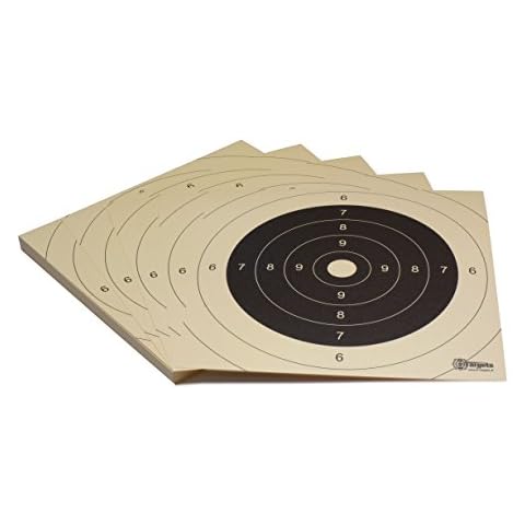 Zielscheiben *Classic Target* / 26x26 cm/Schießscheibenkarton 200 g/m² Chamois Cover