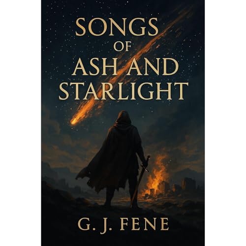 Songs of Ash and Starlight Audiolibro Por G.J Fene arte de portada