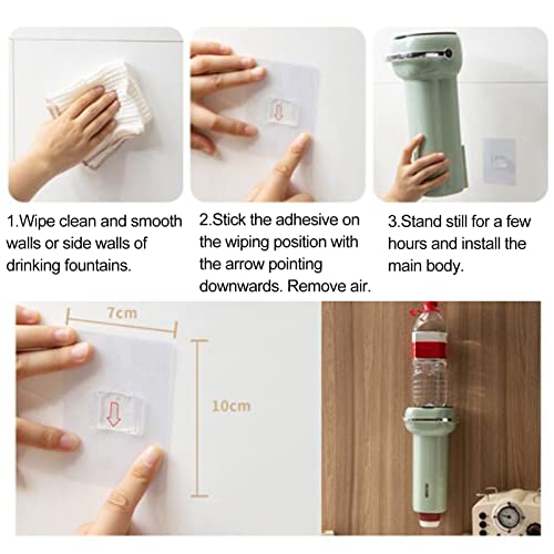 Clinmday Paper Cup Dispenser,Multi-Function Wall-Mounted Punch Free Storing Large Capacity,Keep Neat Dustproof Home Paper Cup Container Household Accessories Beige #TOP6