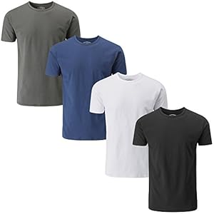 Charles Wilson Comfort Stretch T-Shirt met Ronde Hals voor Mannen