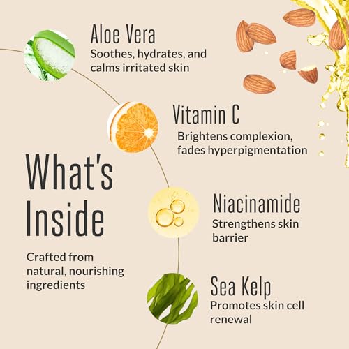 Face Moisturizer - Natural Face Lotion with Aloe, Niacinamide, and Vitamin C, Anti-Aging Skin Care, Promotes Elasticity, Reduces Fine Lines, and Brightens Face (2 fl oz) - Image 4