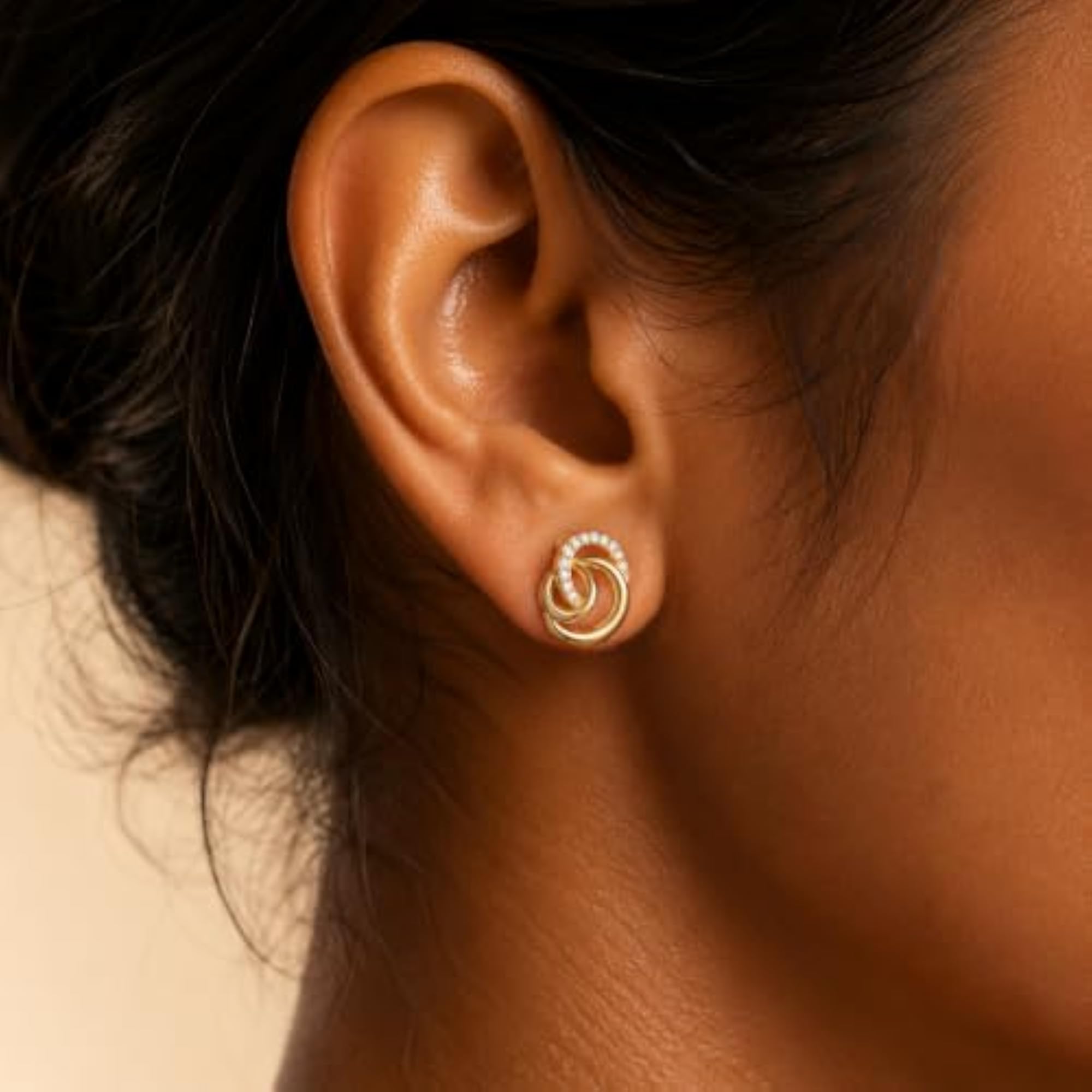 Lab-Grown Diamond Earrings, Elegant Design