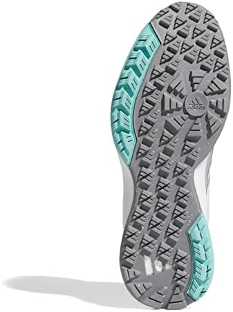 adidas Women's Golf Shoe, White/White/Acid Mint, 6.5 | Image 5