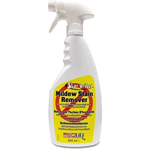 STAR BRITE Starbrite Mildew Stain Remover. 650ml Trigger Spray Bottle Cover
