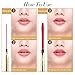 2 Pack Retractable Lip Brush for Lipstick Lip Gloss Double-Ended Lip Makeup Brushes with Cap Lipstick Brush Applicator Travel