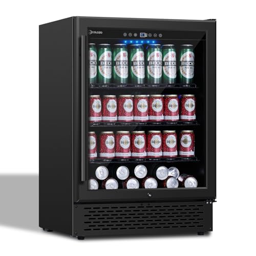 COLOZO 190-Can Beverage Refrigerator