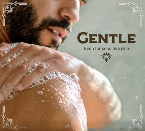 Image of Carolina Castile Soap Patchouli Bergamot Scented Castile Soap - Certified Organic, High Olive Oil Content, Non-Drying, Made with Organic Oils, Concentrated Natural Soap for Men and Women