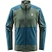 Produktbild Haglöfs Herren Buteo Mid Polarfleece, Grün/Dunkelblau (Fjell Green/Dark Ocean), Small