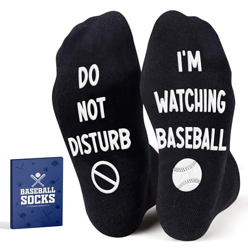 SOCKJAR - Baseball Gifts - Sports Stocking Stuffer for Men, Funny Gift for Baseball Dad, Quality Socks for Players, Unique Accessories, Stylish Gifts, Ideal for any Sport Fan