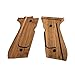 Beretta 92/96 Series Standard Wood Brown Gun Handles with Medallion