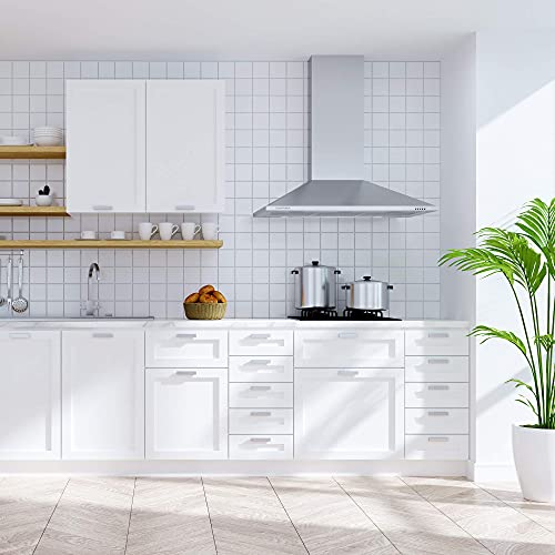 CIARRA-CBCS9301-Campana-Extractora-Cocina-90cm-de-Pared-100W-550-mh-Luz-LED-y-3-Velocidades-con-Filtro-de-Carbon-Acero-Inoxidable