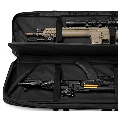 Sac étanche pour armes à feu avec double compartiment de rangement