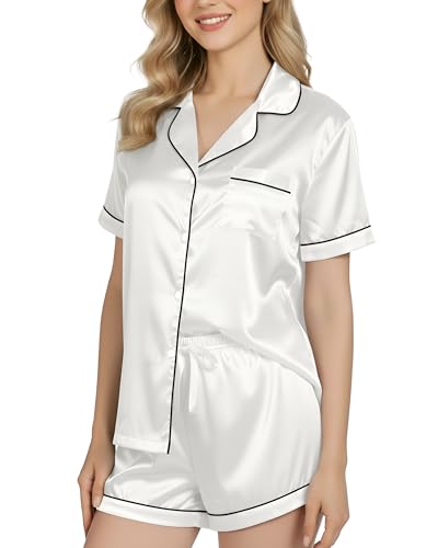 Pyjama 2 pièces en satin pour vos soirées cocooning et matins cocooning