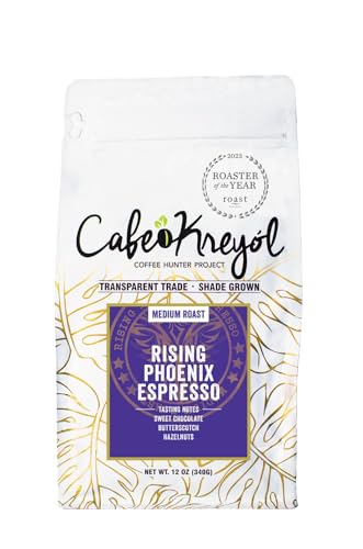 Cafe Kreyol Coffee Rising Phoenix Espresso 12 oz miniatura 1