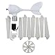 500-W-Windturbinen-Windgenerator-Kit mit 8 Flügeln MPPT-Controller für Solarstromerzeugungssystem (12V)