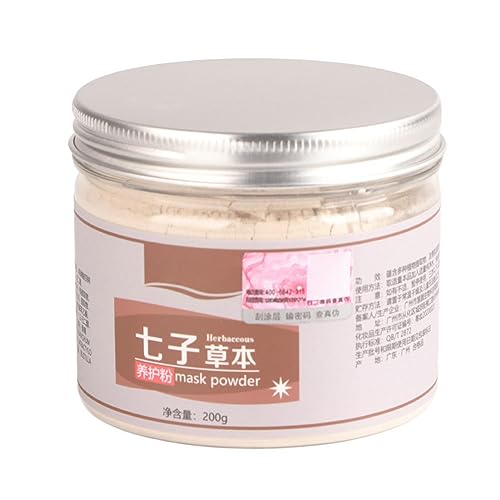Face Mask Powder, Face Mask Powder Moisturizing Whitening Mask Complexion Brightening Powder 200g for Deep Cleansing Blackheads and Acnes Control