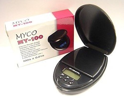 MYCO"MY-100" Digital Pocket Scale with Graduation of 0.01g - By Trendz