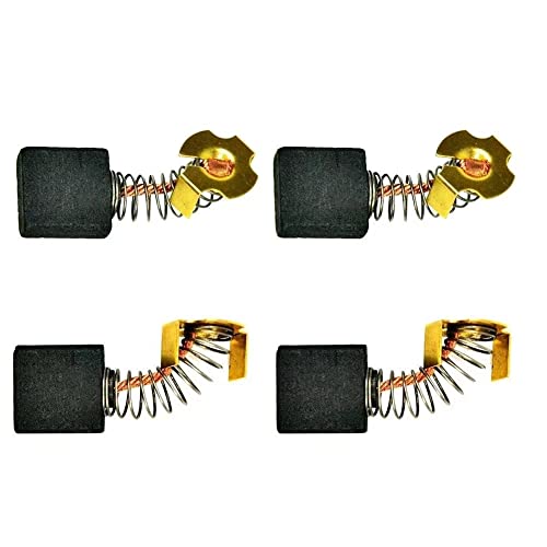 4Pack 614367-00 0502025007 5140024-30 Carbon Brushes Replacement for Dewalt DW703 D24000 DW713 DW715 DW716 DWS709 DS779 DS780 DWS782