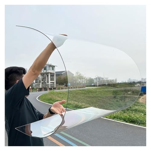 Planchas Fibra Vidrio 1mm, Placa Invernadero Transparente Aislamiento Acústico Resistente Intemperie Reducción Ruido para Cubiertas, Invernaderos Toldos(1.5x5m/5.1x16.4ft)