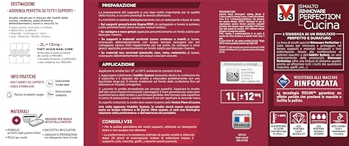 Smalto Rinnovare Perfection Cucina Bianco Opaco 0,75 L - 2