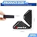 yorpyep Car Door Corner Protector Edge Guards, Carbon Fiber Decorative Anti-scratch Anti-collision Buffer Pad, Embedded Self-adhesive Soft Protective Cover, for Most Cars (Black #Sports)