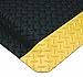 Wearwell 415.916x2x75BYL Diamond-Plate SpongeCote Mat, 2