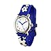 El Reloj de Niños de Vinmori, Reloj de Cuarzo con Dibujos Animados Bonitos de 3D a Prueba de Agua Regalo para Chicos Niños y Niñas Fútbol Azul