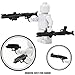 BrickTactical Clone Trooper Blaster Pack DC-15 Rifles, Carbines, Pistols, Weapons for Minifigs