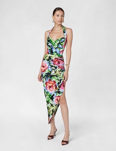 Image of Norma Kamali Women's Cayla Side Drape Gown