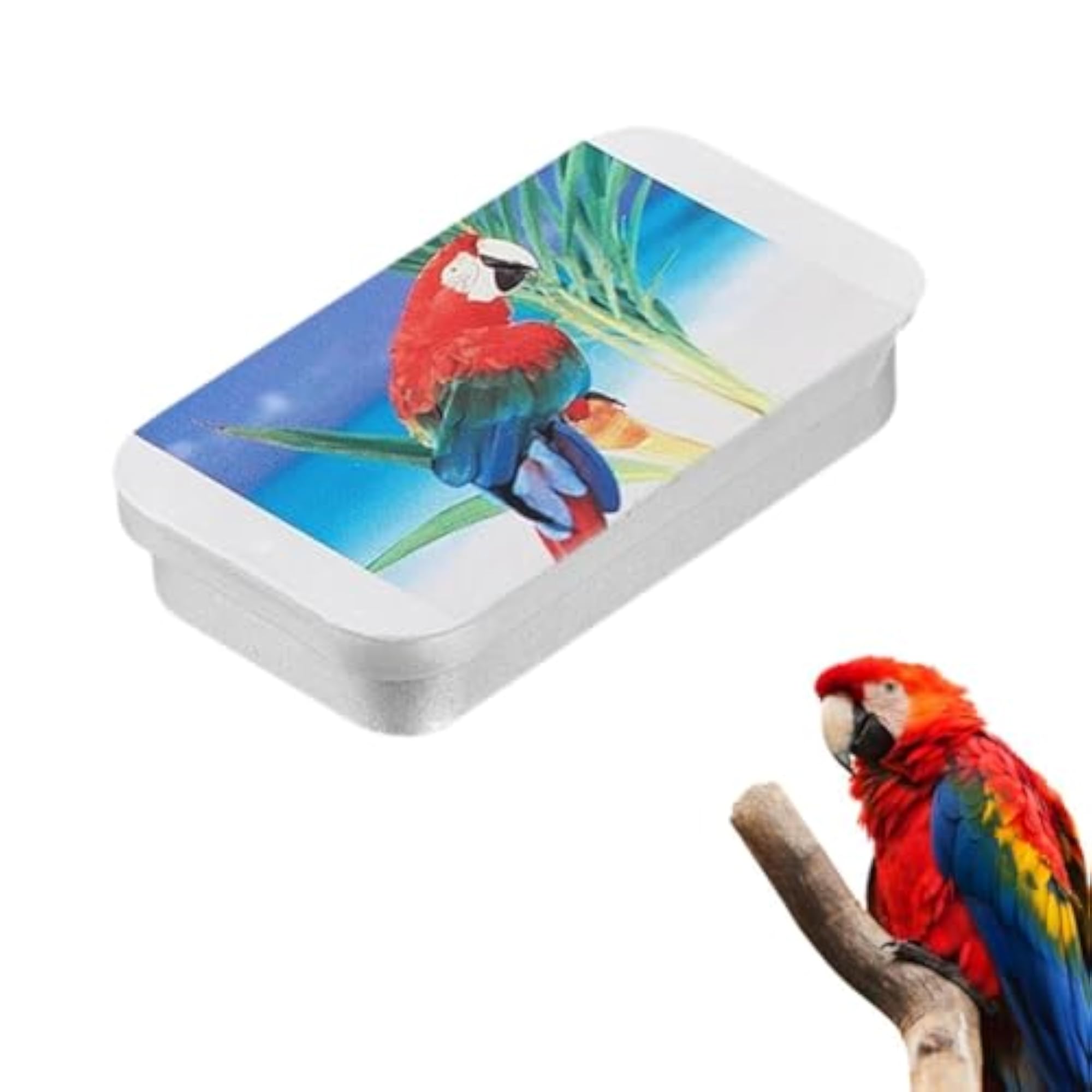 Bird Feeder Box Empty Push Pull Snack Box for Parakeet