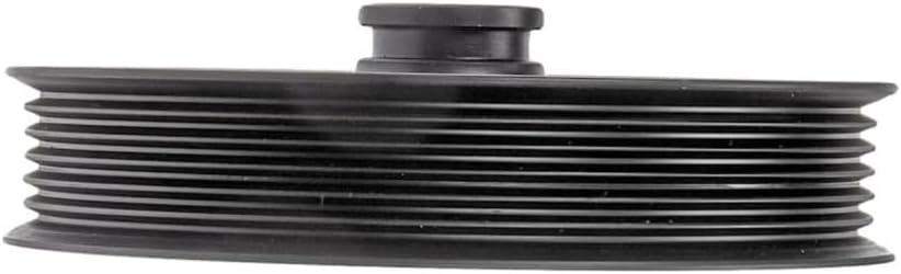 KarParts360 For Buick Century 1994-2005 Power Steering Pump Pulley | Steel | Serpentine Belt Type | Black Color | Press-Fit Mount Type | 5 Groove | Replacement For 10166335, 12607307