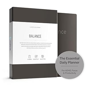 MindPanda’s #1 Focus Planner for a Balanced Life – Productivity Planner for Men – ADHD Planner For Adults – Daily Planner for Full Focus and Achieving Goals.