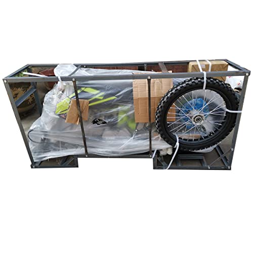 X-PRO Sail 125cc Zongshen Brand Engine Dirt Bike with 4-Speed Manual Transmission! Kick Start, Big 17"/14" Tires! (Black)