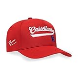 Nick Castellanos Philadelphia Baseball Hat | Officially Licensed MLBPA Adjustable Snapback Cap, Embroidered Performance Curved Brim Hat for Men, Women & Kids