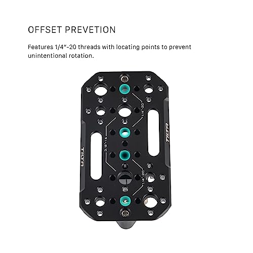 Plaque de montage réglable pour stabiliser les accessoires de reflex - 5
