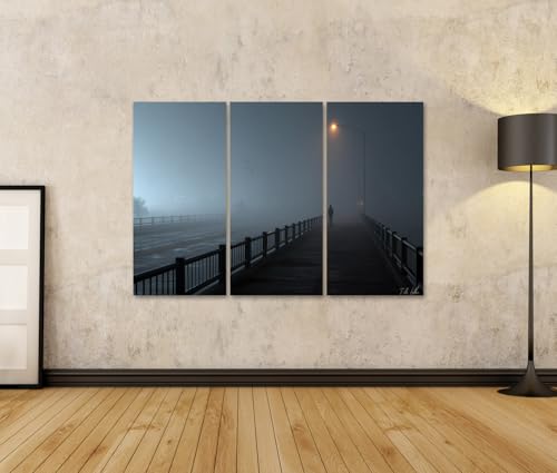 Tableau sur toile grand format decoration murale de salon - 2