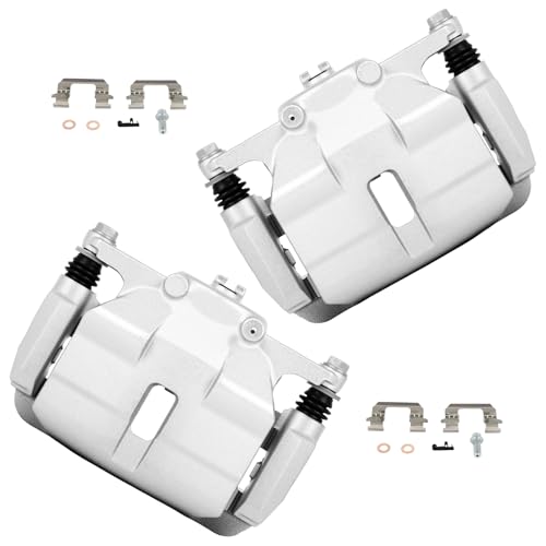 Image of cciyu Front Left & Right Brake Calipers Assembly w /Bracket 19B3428 19B3429 2008-2013 For Nissan For Rogue,2014-2015 For Nissan For Rogue Select,2010-2013 For Suzuki For Kizashi