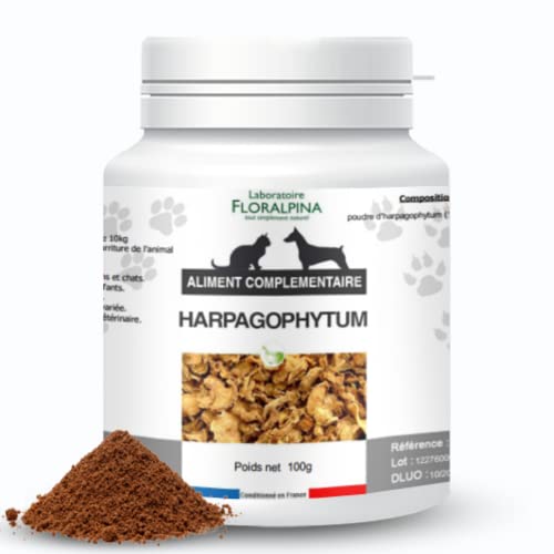 Harpagophytum Naturel pour Chien et Chat | Complément Alimentaire Anti Arthrose | Anti Inflammatoire soulageant Les Articulations | Griffe du Diable Cover