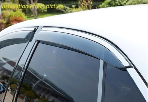 Déflecteur vitre latérale contre la pluie et les reflets du soleil sur votre VW Golf Sportsvan - 4