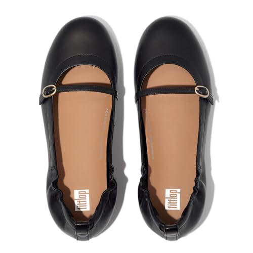 FitFlop Women's Allegro Soft Leather Mary Janes Flat2