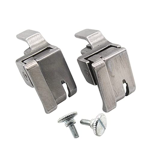 2 Pies Prensatelas Compensador Derecho 1/8 para Máquina de Coser miniatura 2