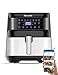 Price comparison product image Proscenic T21 Smart WiFi Air Fryer 5.5L for Home, Multi-Functions Digital Touchscreen 1700W Electric Airfryer Oilless Cooker, Works with Alexa & Google Assistant, APP Online Recipes Easy Cook