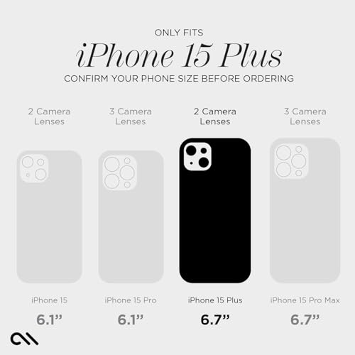 Case-Mate iPhone 15 Plus Case - MagSafe Phone Case - Touch of Pearl - image 2
