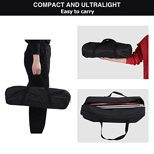 Redcamp Ultralight Folding Camping Cot For Adults, Portable Lightweight Backpacking Cot With Carry Bag For Hiking Outdoor Travel, Black With 2 Heights #TOP5