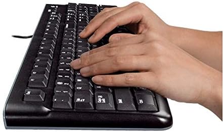 Logitech MK220 Wireless Compact Keyboard Mouse Set, Mouse Suitable for Right and Left Hand Use, Liquid Spill Resistant, 10 m Usage Distance, Turkish Q Keyboard, Black