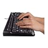 Logitech MK220 Wireless Compact Keyboard Mouse Set, Mouse Suitable for Right and Left Hand Use, Liquid Spill Resistant, 10 m Usage Distance, Turkish Q Keyboard, Black