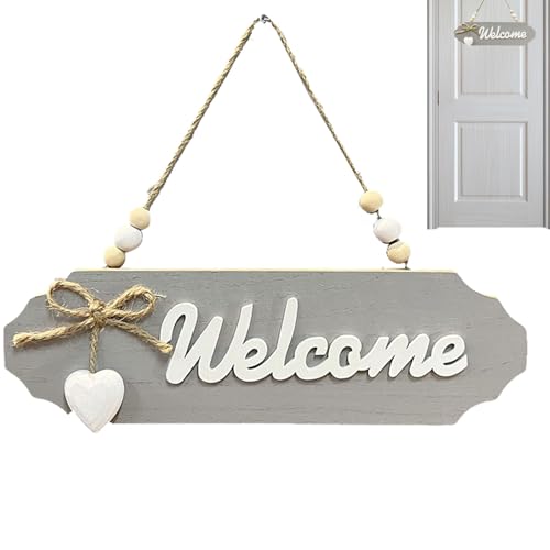 Panneau de bienvenue pour le mur, panneau de bienvenue pour l'entrée de la maison, décoration de porte d'entrée, design tableau de bienvenue, décoration murale