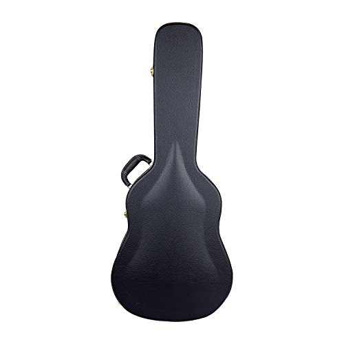 image for Crossrock CRW600 Deluxe Series Acoustic Dreadnought Size Guitar Case,A