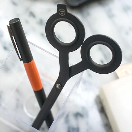 Ciseaux de table Noir HMM en acier carbone pour le bureau